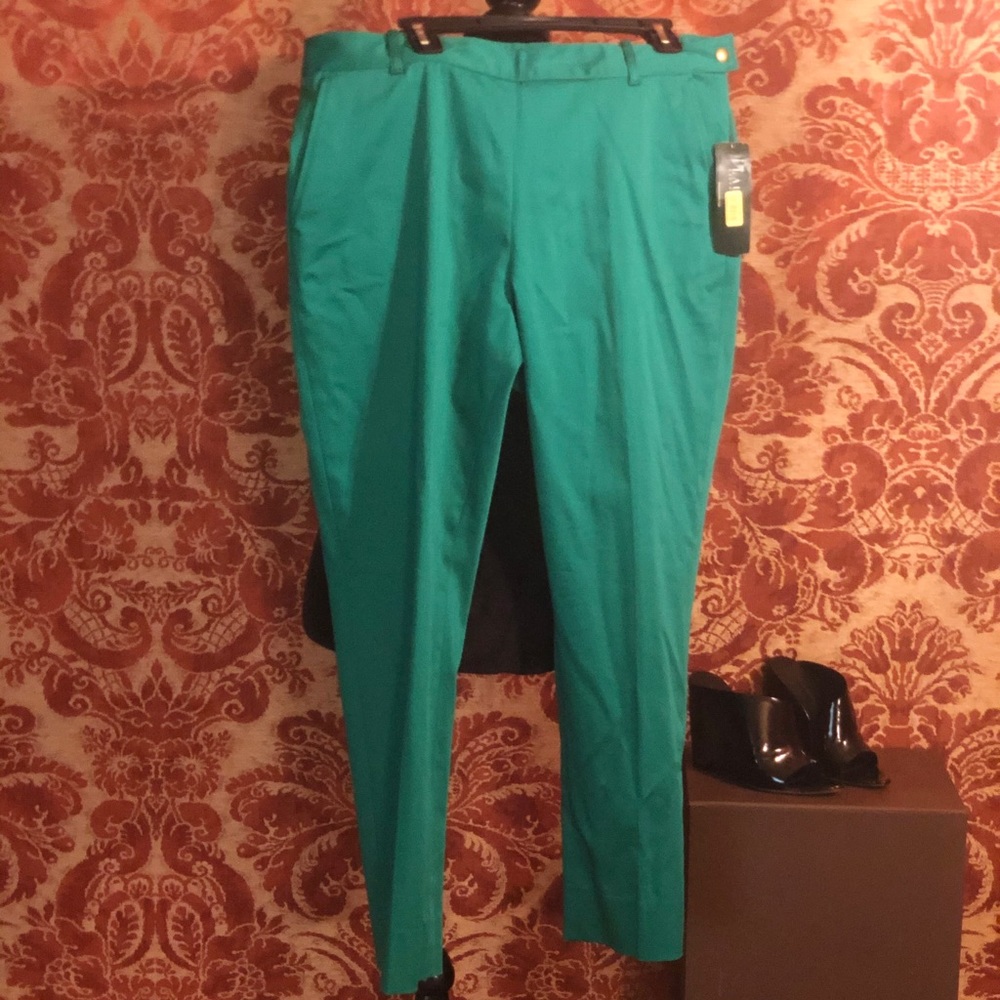 Ralph Lauren Kelly Green, Tapered Pants